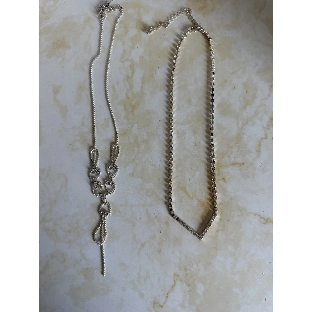 Vintage VTG Jewelry Lot 19 Pieces Necklaces Bracelets Earrings